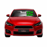 Chartreuse Numbers (Green)