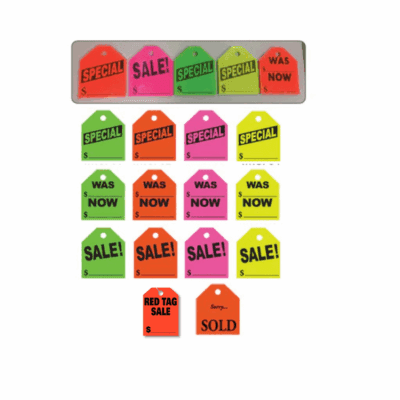 Mirror Tags Fluorescent