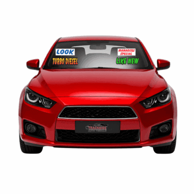 Die Cut Slogans | 4x Colors