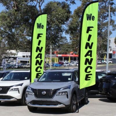 We Finance Swooper Flags (Wingtips)