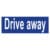 Drive Away Blue & White