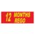 12 Months Rego