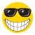 Happy Face with Sunglasses