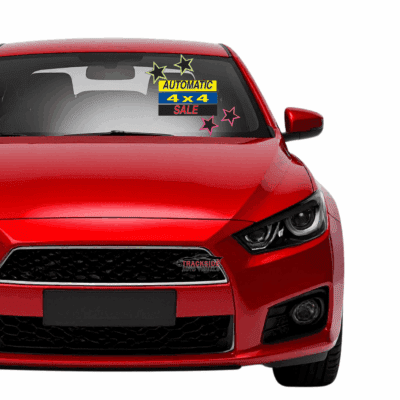 Windshield Adhesive Stars