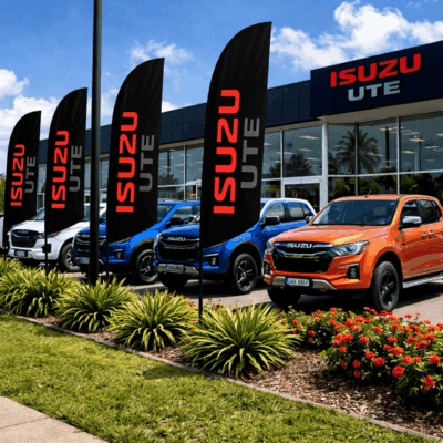 Isuzu Ute Flags