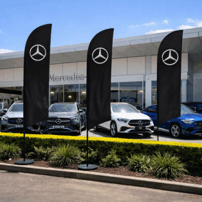 Mercedes-Benz Flags