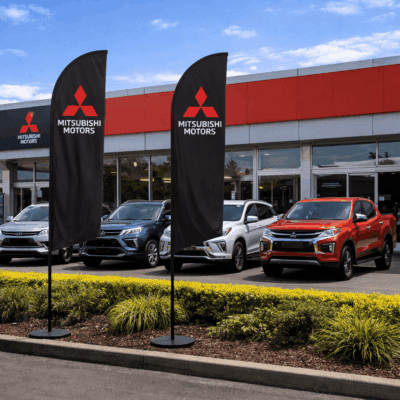 Mitsubishi Flags