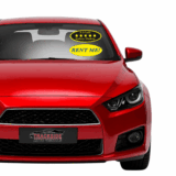 Oval Slogans Adhesive sign (1)