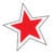 Stars Red/White