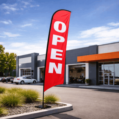 Business & Service Swooper Flags (Wingtips)