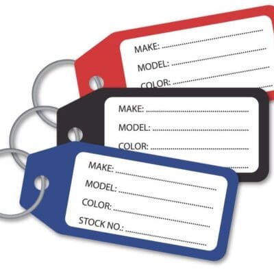 AV Tags Multi Colors